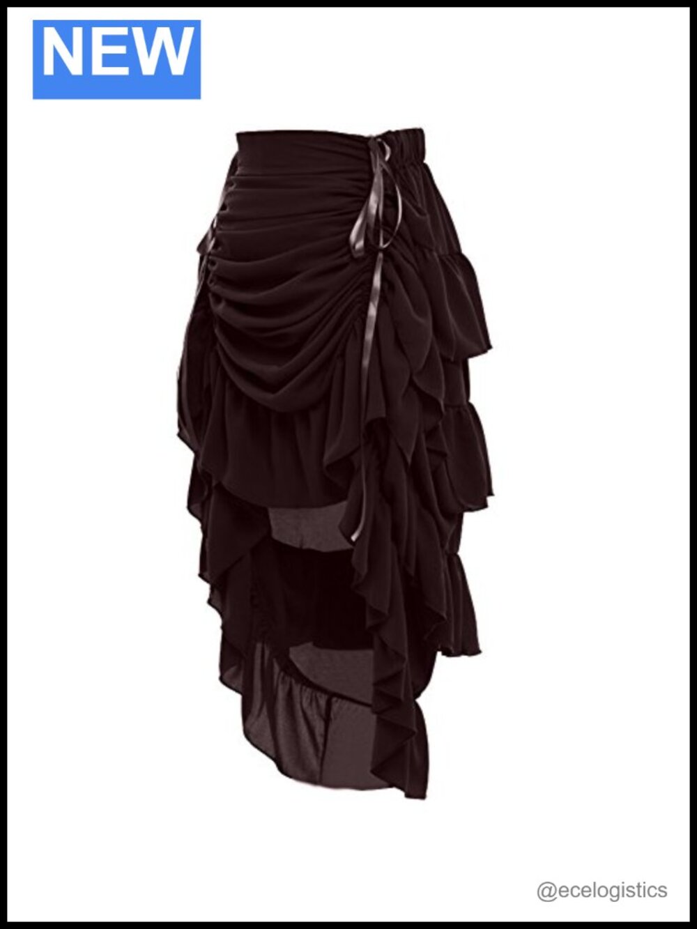 Steampunk High Low Skirt Renaissance Faire Costume